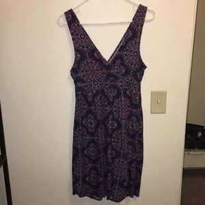 V neck summer dress